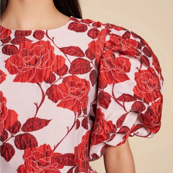 Sister Jane Wild Berry Jacquard Dress - Picture 6 of 7